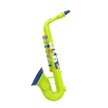 Imagem de Saxofone Infantil Brinquedo | Instrumento Musical Educativo Com 8 Teclas | Brinquedo Musical Saxofone Infantil,Para Jardim de Infância Sala de Aula Palco Pré-escolares Alunos Estudantes Maiores de 3 A