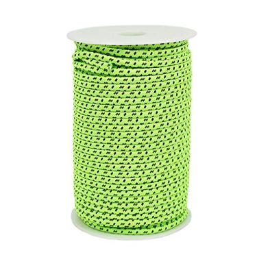 Imagem de Corda Paracord Reflectiva de 50m com 1 Fio Interno Núcleo Equipamento Lanyard para Camping Barraca Toldo Cobertor Polipropileno Altamente Visível