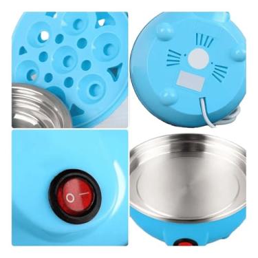 Imagem de Cozedor de Ovos Elétrico 110V 7 Ovos Ponto Ajustável Desliga Automático