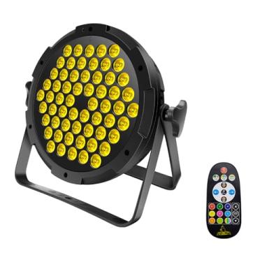 Imagem de Lâmpada de Palma 90W Luz Palco para Casamento e Performance 60 LEDs 3 em 1 Suporta Modos Auto Som DMX Mestre Escravo 4 8