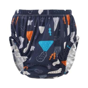 Imagem de Fralda De Natação Para Bebês Meninos E Meninas Respirável Com Estampa 