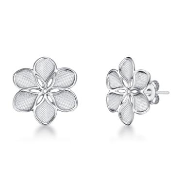 Imagem de Brinco Flor Clássico Básico Atemporal Aço Inox Hipoalérgico