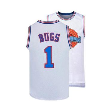 Imagem de Camisa De Basquete Michael Jordan Space Jam Para Meninos  10 Camisetas