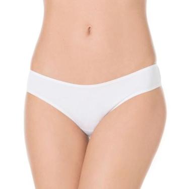 Imagem de Calcinha De Algodão Tanga Liz Lingerie - Ref. 50333, Branco, M