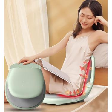 Imagem de GUAVFH Equipamento de saúde dobrável para ginecologia, instrumento inteligente de moxabustão, tela HD, bateria grande de 5000 mAh, 5 níveis de ajuste de vibração, para dissipar umidade e frio