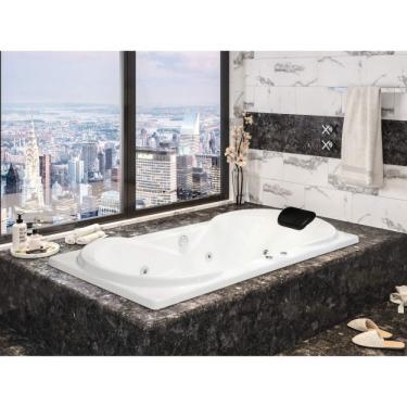 Imagem de Banheira Hidromassagem Astra Due Gran Luxo 150cmx90cmx44cm - 05 Jatos Acrílico P1 Sem Aquecedor 220v Sem Aquecedor