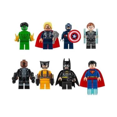 Imagem de Brinquedos De Blocos De Montar Mini Bonecos Humanoides Para Crianças, 