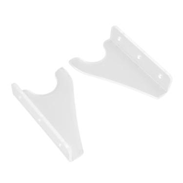 Imagem de Fabater Rack de Exibição de Espada de Luz Acrílica que Economiza Espaço para Sala de Estar e Escritório, 2 Pares de Organizador de Espada de Montagem na Parede para Armazenamento e Exibição de