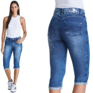 Imagem de Calça Jeans Feminina Capri HNO Basic Premium - HNO Jeans, 52