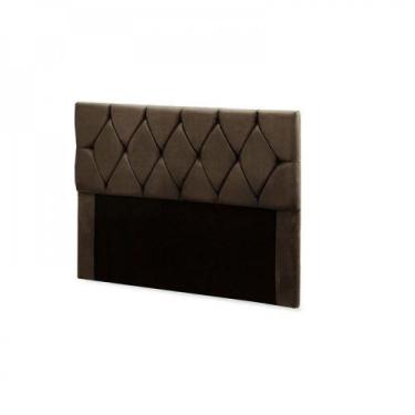 Imagem de Cabeceira Js Móveis Bia Cama Box Queen 160 Cm Marrom Pena