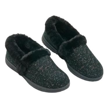 Imagem de Skechers Chinelos Cozy Lite Sparkle Knit Sweet Walk A459529 Preto