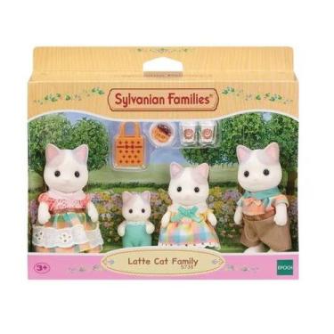Imagem de Sylvanian Families Família dos Gatos de Leite 5738