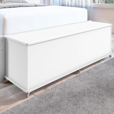 Imagem de Baú Banco Luca Branco - Modern