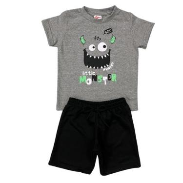Imagem de Conjunto Menino Infantil Lipe - Usedino Ref.40027 Var.01, 1, Mescla