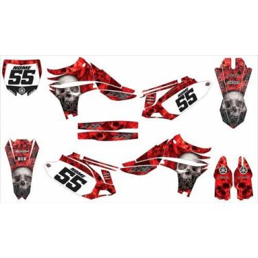 Imagem de Adesivo Moto Cross Trilha Yamaha Yz 450f 2010 A 2013 Lm277 - ORAJET
