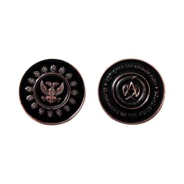 Imagem de Chaveiro Grande De Caveira John Wick, Marcador De Juramento De Sangue,