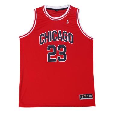Imagem de Regata Basquete Masculina Plus Size M10 Classic Chicago-Masculino