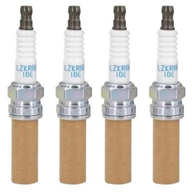 Imagem de 18855-10060 LZKR6B-10E Vela de ignição compatível com Accent Elantra I30 Verna Kia CEED CARENS Rio Soul 1.4L 1.6L G4FA G4FC Peças automotivas velas de ignição (6 peças)