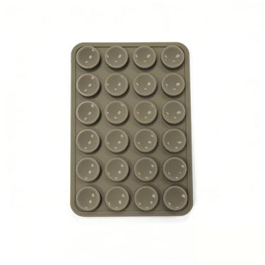 Imagem de Suporte de telefone com sucção dupla face de silicone, aderência adesiva removível, acessório de selfie e vídeo mãos-livres, suporte de sucção de telefone TikTok tendência para iPhone e Android (7,6