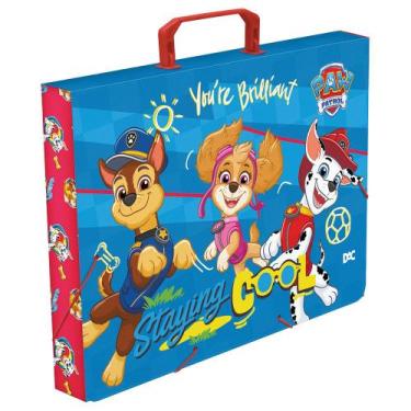 Imagem de Maleta Infantil Escolar Com Alça Patrulha Canina Dac