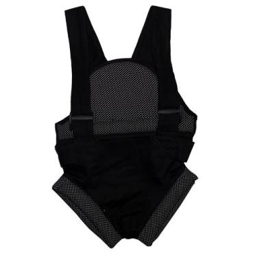 Imagem de Canguru Ergonômico para Bebê Regulável 43 cm x 32 cm Bublim, Preto