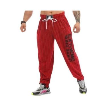 Imagem de Calças Esportivas Casuais Em Malha Impressa Em 3D Respirável Para Adul