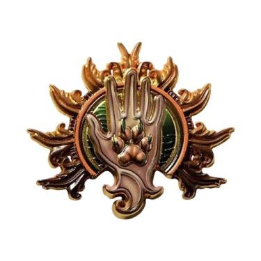 Imagem de Broche De Metal Unissex Baldur's Gate 3 Para Cosplay De Jogos, Acessór
