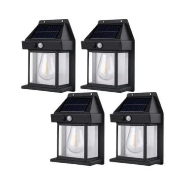 Imagem de Lâmpada Noturna Solar Com Sensor De Movimento À Prova d'Água, 3 Modos,