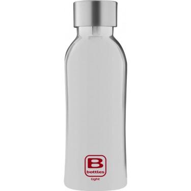 Imagem de Garrafa Térmica 530ml Squeeze Academia Prata Light Bugatti