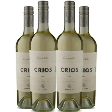 Imagem de Vinho Branco Susana Balbo Crios Torrontes 750ml Kit 4 Garrafas