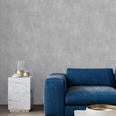 Imagem de Papel De Parede Santorini Cimento Queimado Cinza Sn92