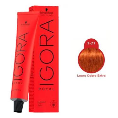 Imagem de Igora Royal Schwarzkopf Coloração Professional 7-77 60g - Schwarzkopf 