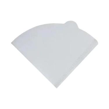 Imagem de Filtros De Café Descartáveis De Polpa De Madeira Natural Em Cone Para 