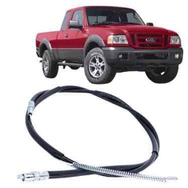 Imagem de Cabo de Freio Traseiro para Ranger 2005 a 2009 - Lado Direito - Mundif