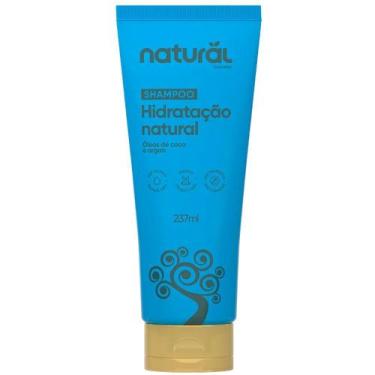 Imagem de Shampoo Natural com Óleo de Coco e Argan 237ml - Orgânico Natural