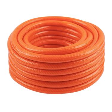 Imagem de Mangueira Antitorção Multi ATS 1/2 Tramontina Laranja PVC 15m