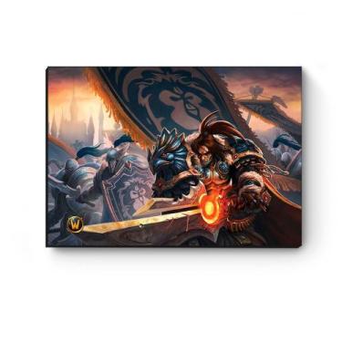 Imagem de Quadro decorativo MDF World Of Warcraft Varian I - Artgeek