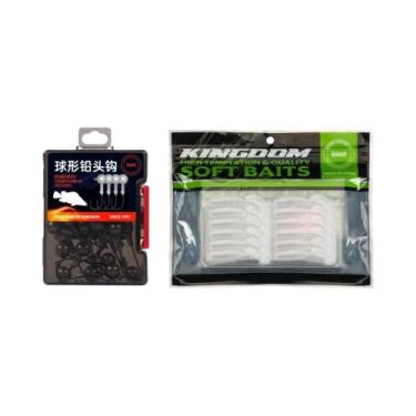 Imagem de Isca De Pesca Em PVC Macio, 12 Peças, 35mm, 45mm, 55mm, Minhocas Artif