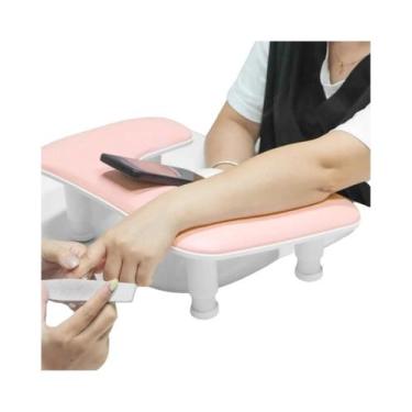 Imagem de Almofada De Apoio De Braço Ergonômica Em Formato De U Para Manicure, C