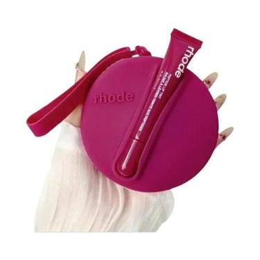 Imagem de Bolsa De Maquiagem Amarela Para Mulheres, Estojo De Cosméticos Portáti