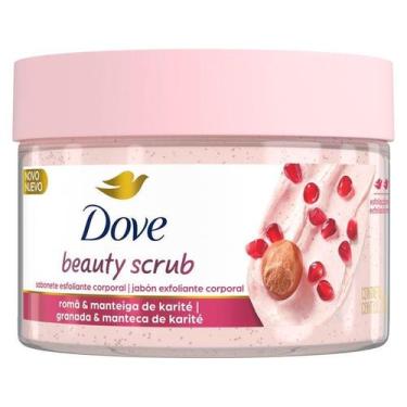 Imagem de Sabonete Esfoliante Corporal Dove Beauty Scrub Romã e Manteiga de Kari