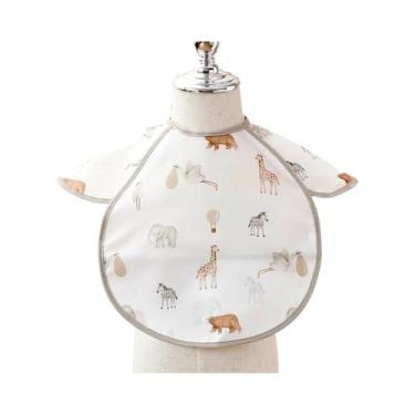 Imagem de Babador Impermeável Para Bebê, Cobertura Total Do Corpo, Babador Sem M