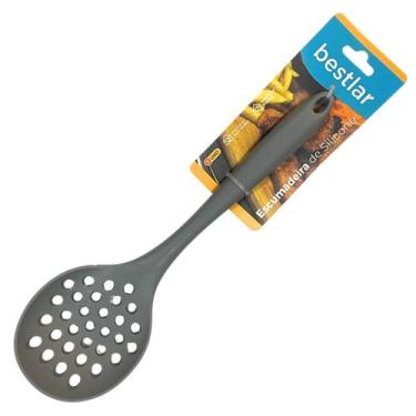 Imagem de Escumadeira de Silicone Cinza - Bestlar