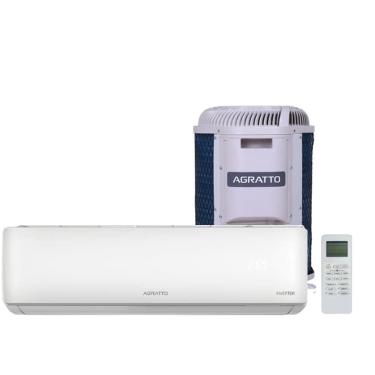 Imagem de Ar Condicionado Split Agratto Hi Wall Zen Top Inverter 12.000 Btu/h Quente e Frio Monofásico Branco ZICST12QF-02 220V
