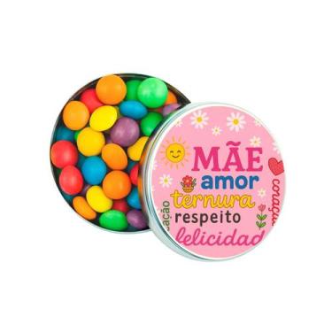 Imagem de Kit 30 Latinhas Lembrancinhas Dia das Mães Cor: Prateado - Gil Festa K