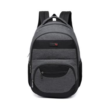 Imagem de Mochila Escolar Casual Resistente Trabalho Espaçosa 19 Litros-Masculino