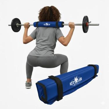 Imagem de Apoio Protetor de Barra para Agachamento Feito deEspuma Confortável pa