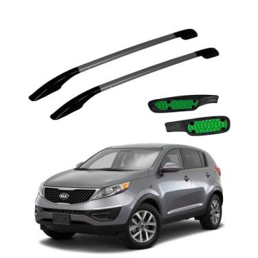 Imagem de Rack De Teto Sportage 2011 2012 2013 2014 2015 a 2020 Grafit - VF