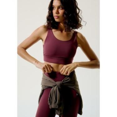 Imagem de Top Esportivo Cruzado Alta Sustentação-Feminino