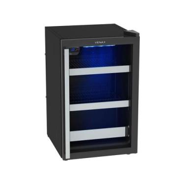 Imagem de Cervejeira Venax Blue Light 100L Preto Fosco 127V 12196, 110V